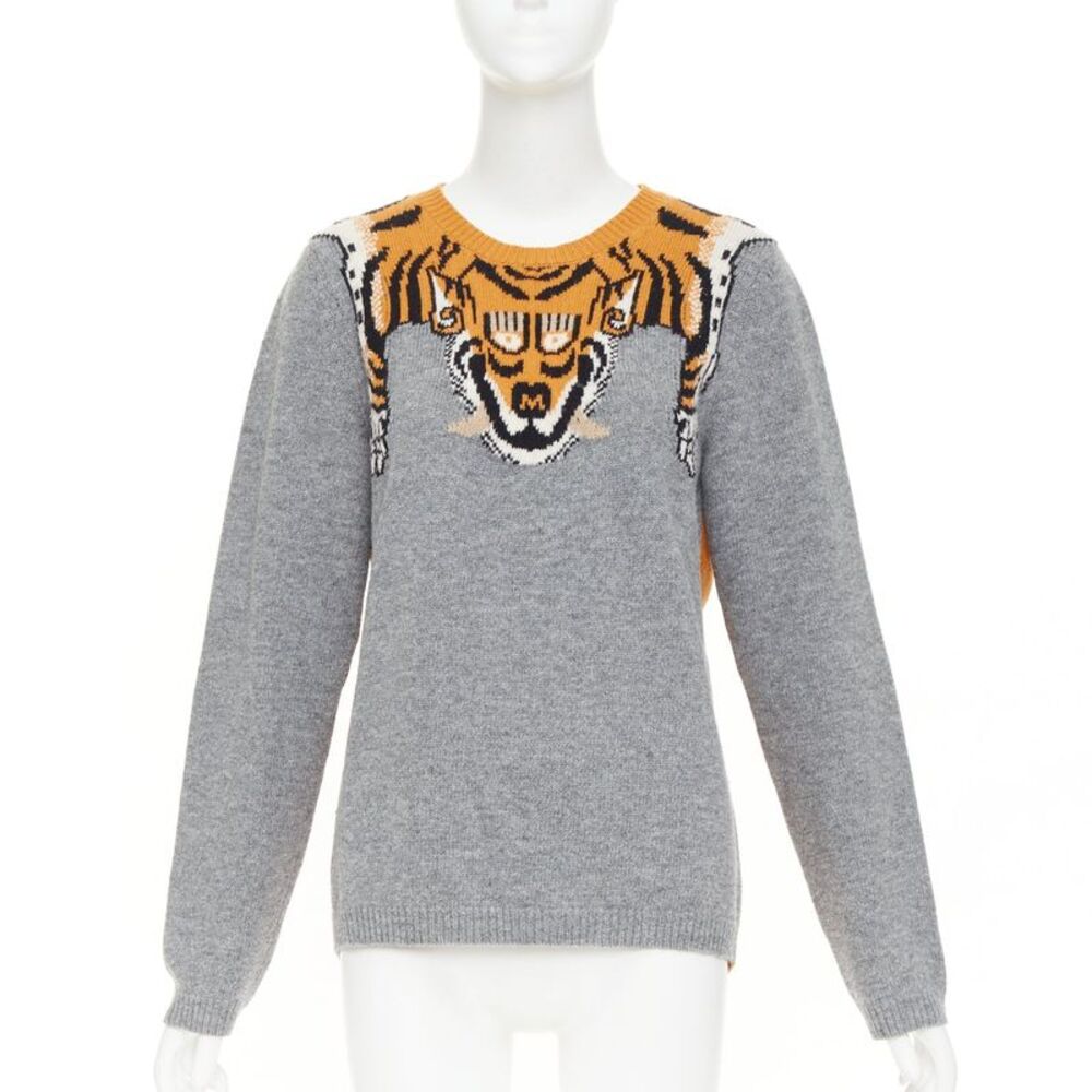 Gucci 2016 Wool Tiger Knit Sweater